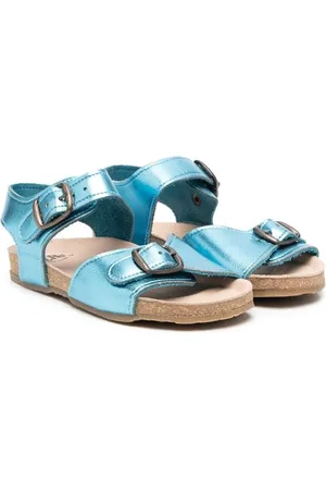 PèPè Sandalen im Metallic-Look