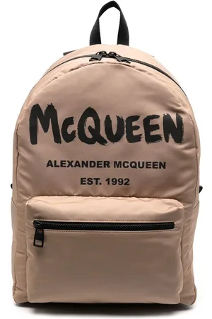 Alexander McQueen Rucksack mit Logo-Print