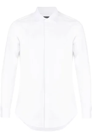 Dsquared2 Hemd mit verdeckter Knopfleiste