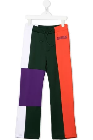 Dsquared2 Hosen & Jeans - Colour-block logo track pants