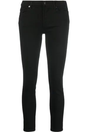7 for all Mankind Mid-rise skinny jeans