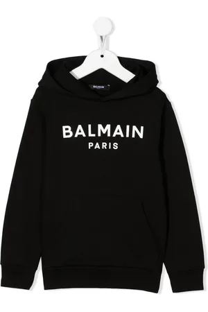 Balmain Hoodie mit tiefen Schultern