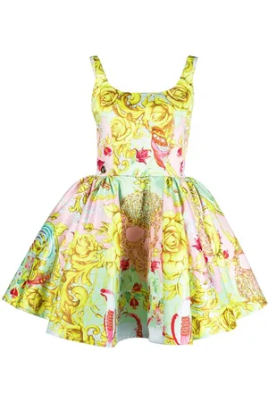 Philipp Plein Kleid mit Barockmuster