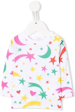 Stella McCartney Langarmshirt mit Sternschnuppen