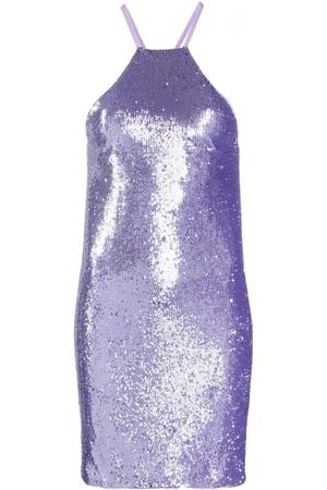 The Attico Rückenfreies Kleid mit Pailletten