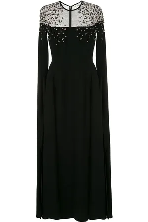 Saiid Kobeisy Verziertes Kleid mit Einsätzen