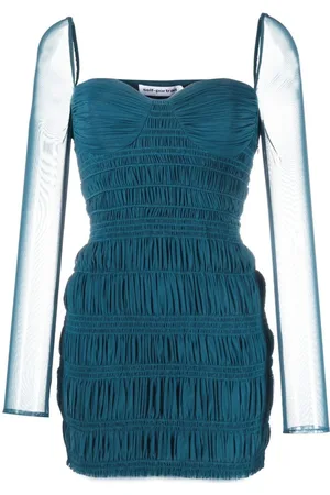 Self-Portrait Kleid mit Raffungen