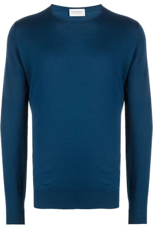 JOHN SMEDLEY Pullover mit rundem Ausschnitt