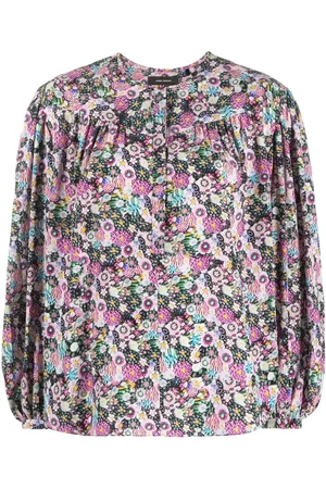 Isabel Marant Bluse mit Blumen-Print
