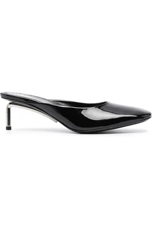 OFF-WHITE Allen Mules mit eckiger Kappe