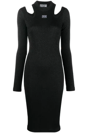 VERSACE Strickkleid mit Cut-Out