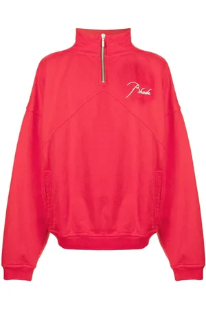 Rhude Sweatshirt mit Reißverschluss