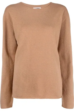 Jil Sander Kaschmirpullover mit Rundhalsausschnitt