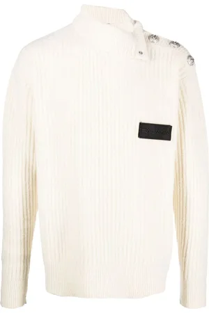 Balmain Pullover mit geprägten Knöpfen
