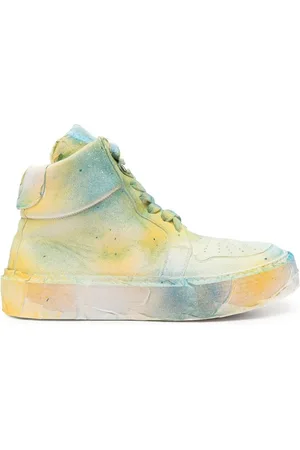 GUIDI High-Top-Sneakers mit Spray-Effekt