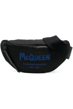 Alexander McQueen Gürteltasche mit Logo-Print