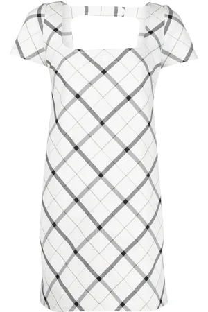 Courrèges Kleid mit Karomuster