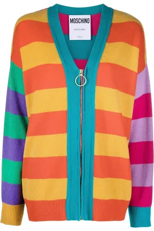 Moschino Cardigan mit Reißverschluss