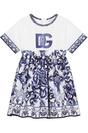 Dolce & Gabbana Kleid mit Majolica-Print