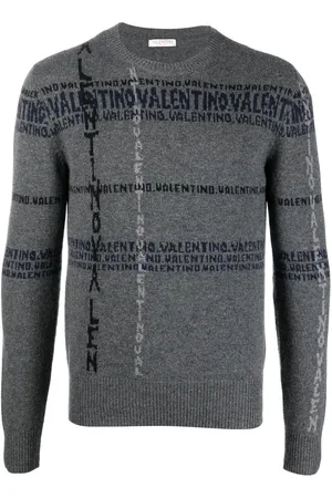 VALENTINO GARAVANI Intarsien-Pullover aus Kaschmir