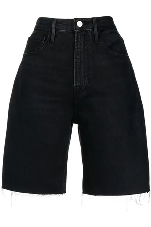 Frame Jeans-Shorts mit weitem Bein