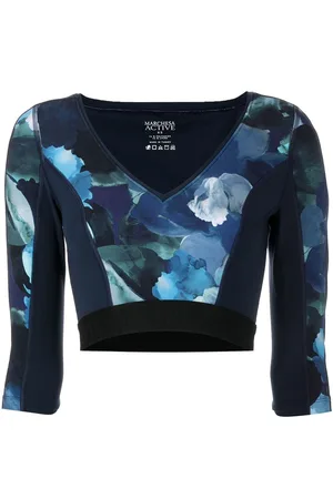 Marchesa Notte Oberteil mit Muster
