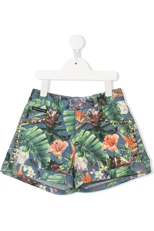 Philipp Plein Shorts mit Blumen-Print