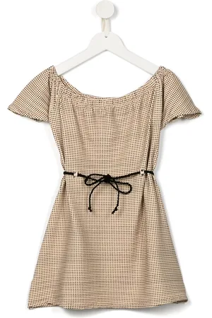 AMIR SLAMA T-Shirtkleid mit Punkte-Print