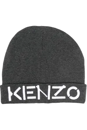 Kenzo Strickmütze mit Logo-Stickerei