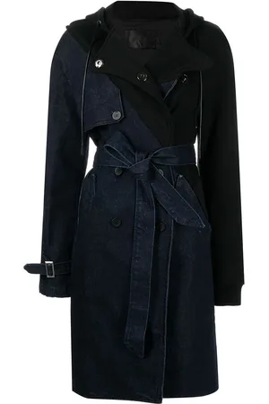 RTA Belinda Trench-Coat aus Denim