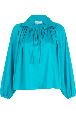 Olympiah Geraffte Bluse