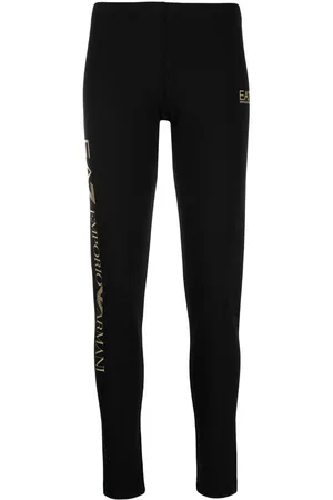 EA7 Leggings mit Logo-Print