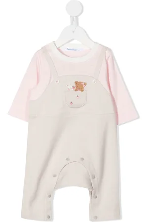 Familiar Strampler mit Teddy-Stickerei