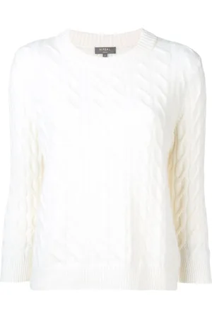 N.PEAL Pullover mit Zopfmuster