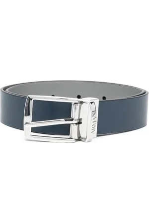 Emporio Armani Gürtel - Faux-leather buckle belt
