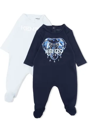 Kenzo Set aus zwei Pyjamas mit Logo-Print