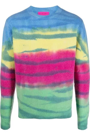 THE ELDER STATESMAN Gestreifter Kaschmirpullover