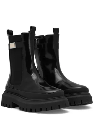 Dolce & Gabbana Chelsea-Boots mit Logo-Schild