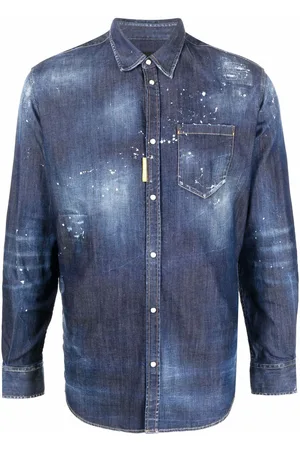 Dsquared2 Jeanshemd mit Logo