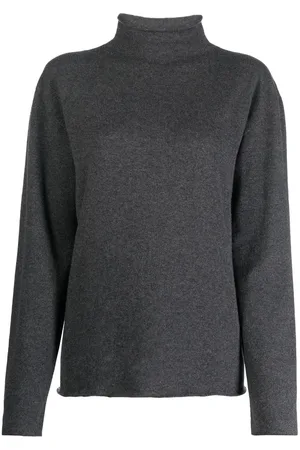 Jil Sander Strickpullover mit Stehkragen