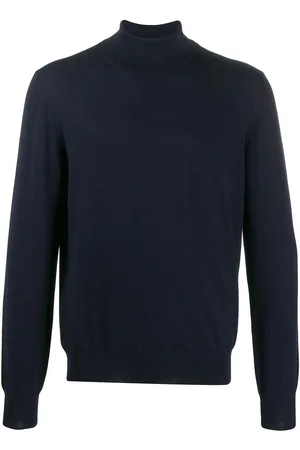 BARBA Gestrickter Rollkragenpullover