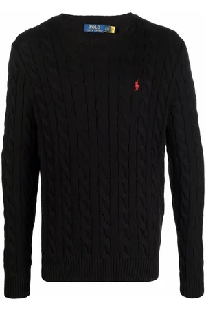 Ralph Lauren Pullover mit Zopfmuster
