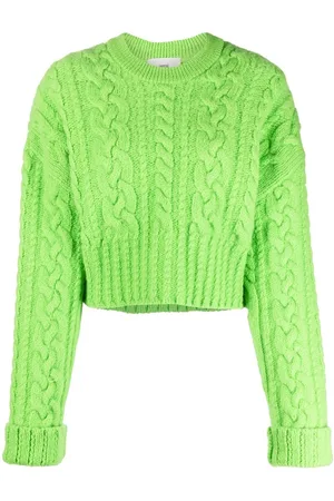 Ami Pullover mit Zopfmuster