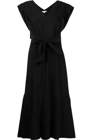 Vince Midikleid mit V-Ausschnitt