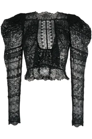 ULLA JOHNSON Eloise Spitzenbluse