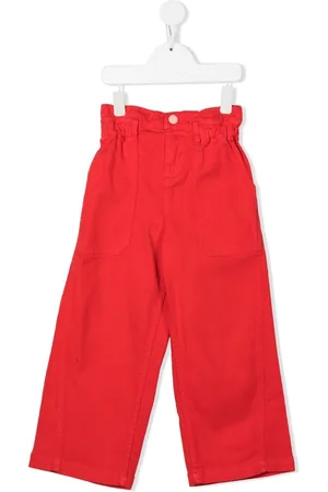 Marc Jacobs Kids Patch-detail wide-leg trousers