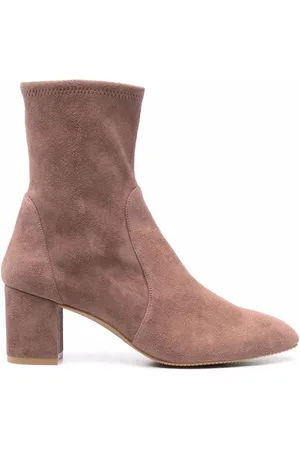 Stuart Weitzman Yuliana Stiefeletten aus Wildleder 60mm