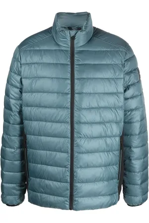 Calvin Klein Gefütterte Jacke mit Logo-Patch