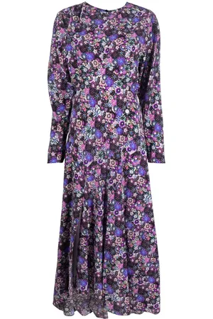 Isabel Marant Maxikleid mit Blumen-Print