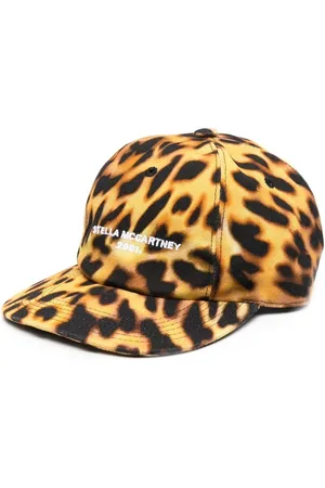 Stella McCartney Damen Hüte - Leopard-print logo cap